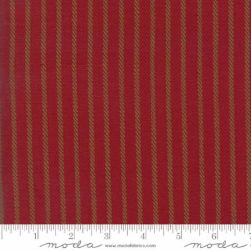 Cottonworks - Stripe Red - Moda - 12813-26