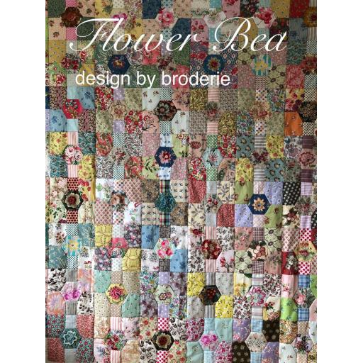 Flower Bed Quilt Patern by LIz @ Broderie