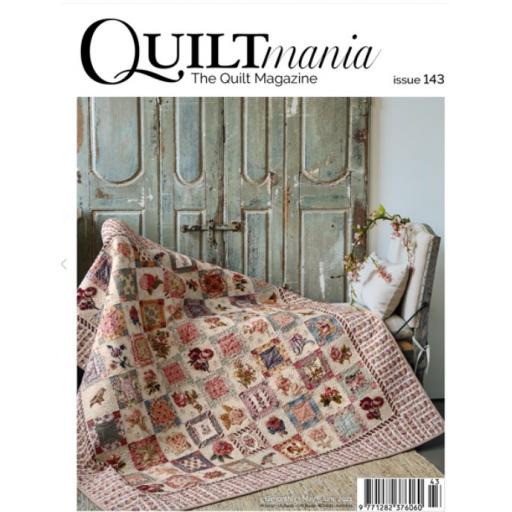 Quiltmania Magazine No 143 May-June 2021 (Out of Print)