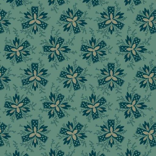 A Return to Elegance - R3307 - Spinning Flower - Aqua