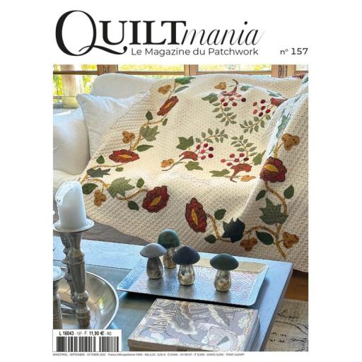 Quiltmania Magazine No 157 Sept-Oct 2023